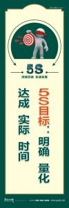 5S目标：明确，量化，达成，实际，时间