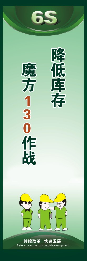 6s标语大全 降低库存 魔方130作战