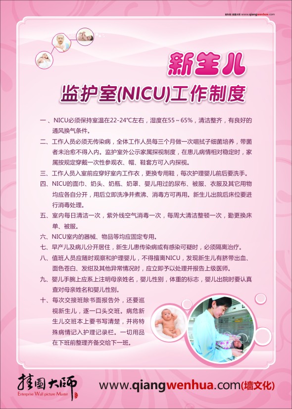 新生儿监护室(NICU)工作制度