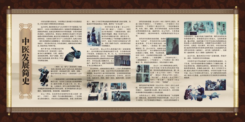 中医文化标语 中医历史 中医宣传标语 中医发展简史